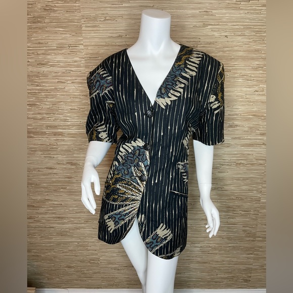 Vintage Short Sleeve Blazer - Picture 1 of 4